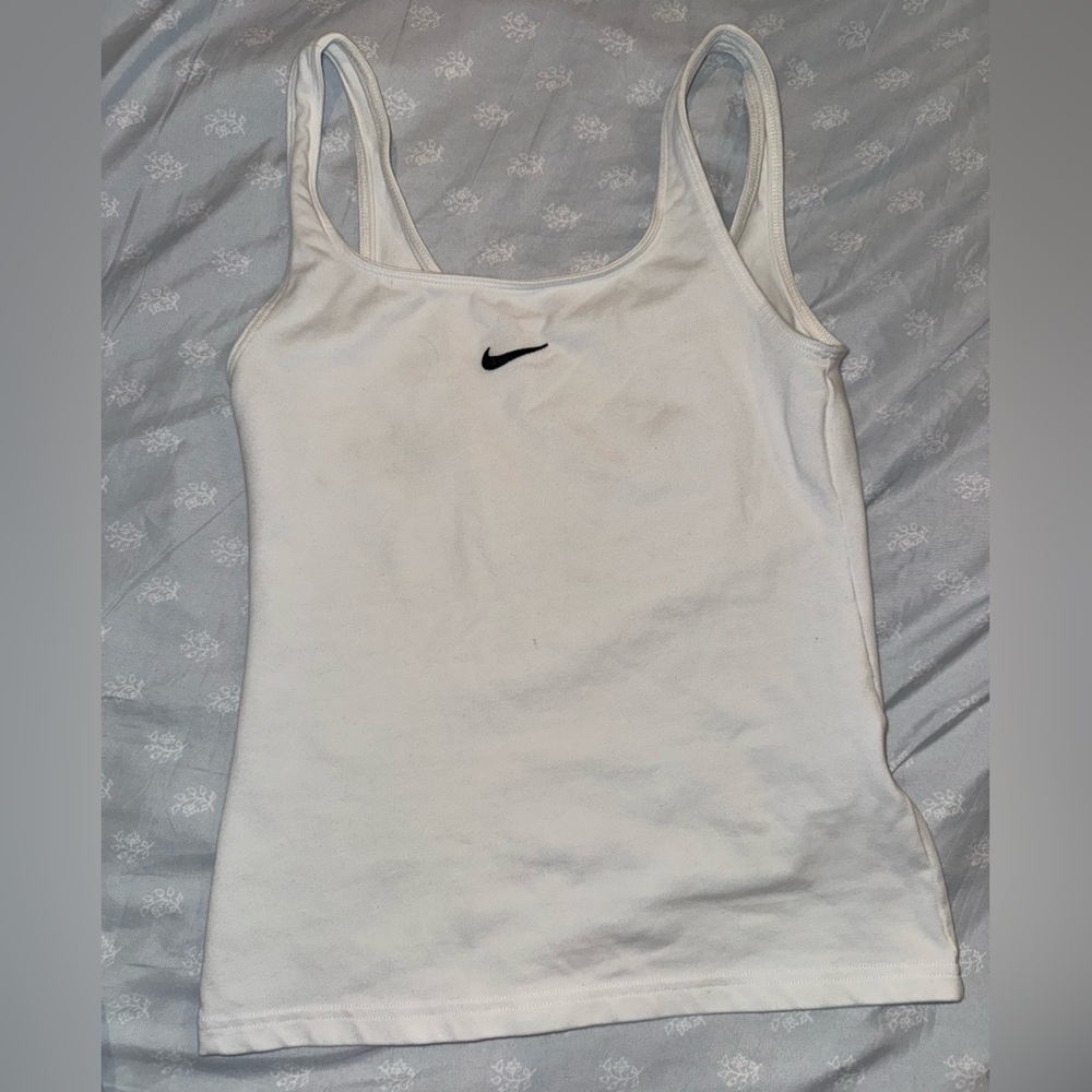 Nike White Tank Top
